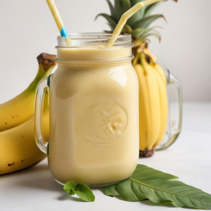 Licuado de Platano (1/2 L)